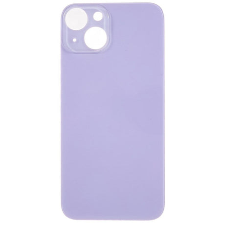 Livraison gratuite Vitres arrières Vitre arrière iPhone 14 Plus Mauve (Big Hole)