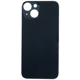 Livraison gratuite Vitres arrières Vitre arrière iPhone 14 Plus Noir (Big Hole)