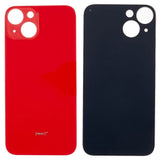 Livraison gratuite Vitres arrières Vitre arrière iPhone 14 Plus Rouge (Red) (Big Hole)