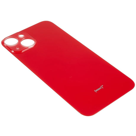 Livraison gratuite Vitres arrières Vitre arrière iPhone 14 Plus Rouge (Red) (Big Hole)