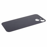 Livraison gratuite Vitres arrières Vitre arrière iPhone 15 Plus Noir (Big Hole)