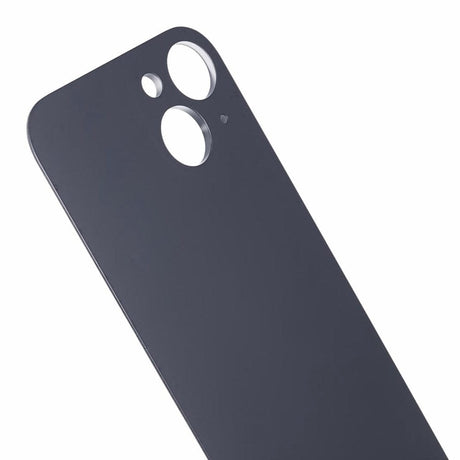 Livraison gratuite Vitres arrières Vitre arrière iPhone 15 Plus Noir (Big Hole)