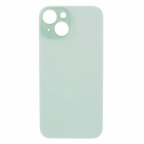 Livraison gratuite Vitres arrières Vitre arrière iPhone 15 Plus Vert (Big Hole)