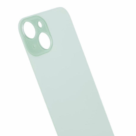 Livraison gratuite Vitres arrières Vitre arrière iPhone 15 Plus Vert (Big Hole)