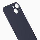 Livraison gratuite Vitres arrières Vitre arrière iPhone 15 Plus Vert (Big Hole)