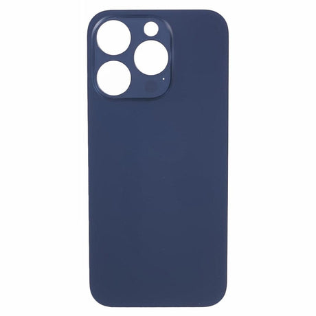 Livraison gratuite Vitres arrières Vitre arrière iPhone 15 Pro Max Bleu (Big Hole)