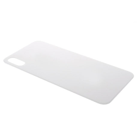 Livraison gratuite Vitres arrières Vitre arrière iPhone X Blanc (Big Hole)