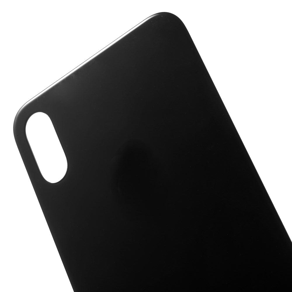 Livraison gratuite Vitres arrières Vitre arrière iPhone X Noir (Big Hole)