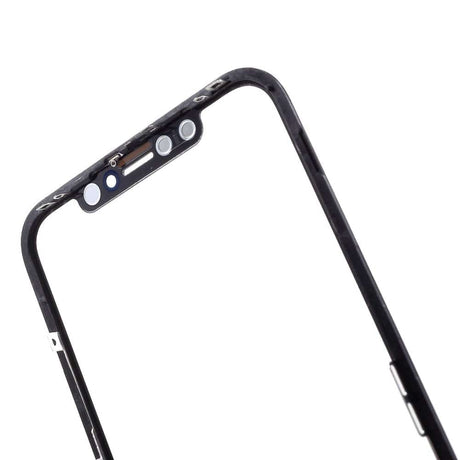 Pièce compatible Écrans Vitre avant seule iPhone Xr Noir