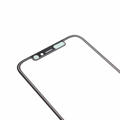 Pièce compatible Écrans Vitre avant tactile iPhone 11 Pro Noir