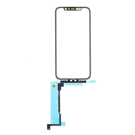 Pièce compatible Écrans Vitre avant tactile iPhone 11 Pro Noir