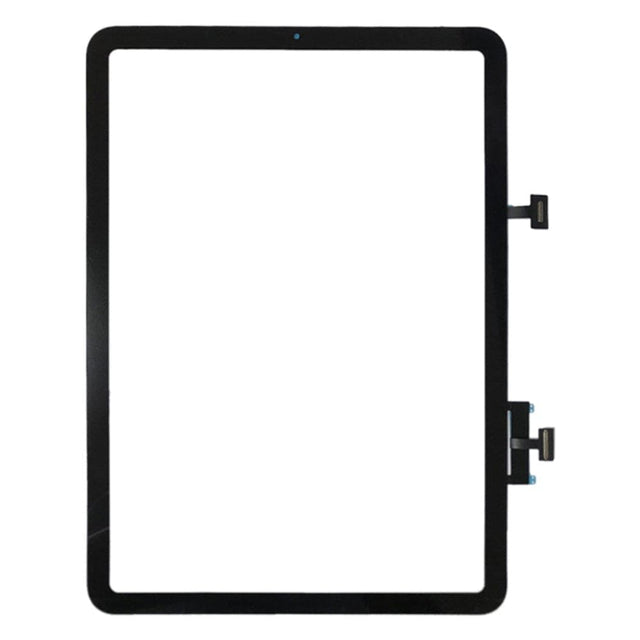 Pièce compatible Écrans Vitre tactile + connecteur iPad Air 4 Noir