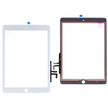 Pièce compatible Écrans Vitre tactile + connecteur iPad Air Blanc